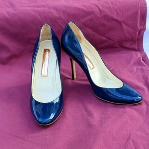 Rupert Sanderson shiny royal blue heels ❤️ Size 36 Or  US 5.5 Blue pumps